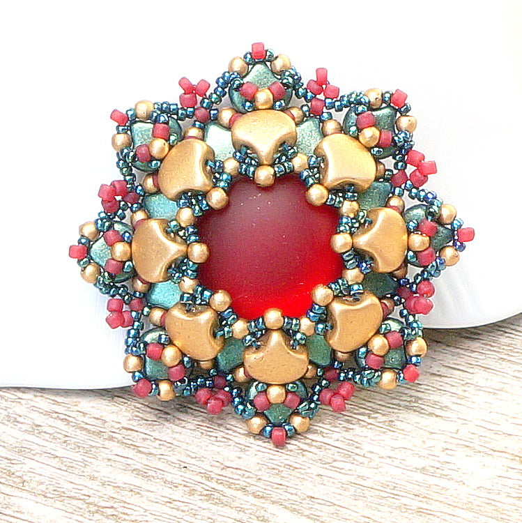 Winter Lotus Ornament Kit & Pattern