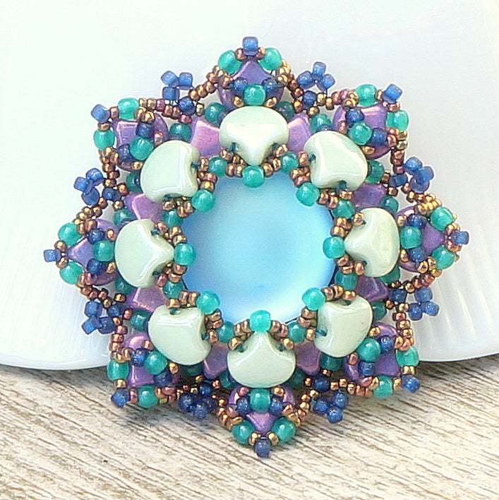 Winter Lotus Ornament Kit & Pattern