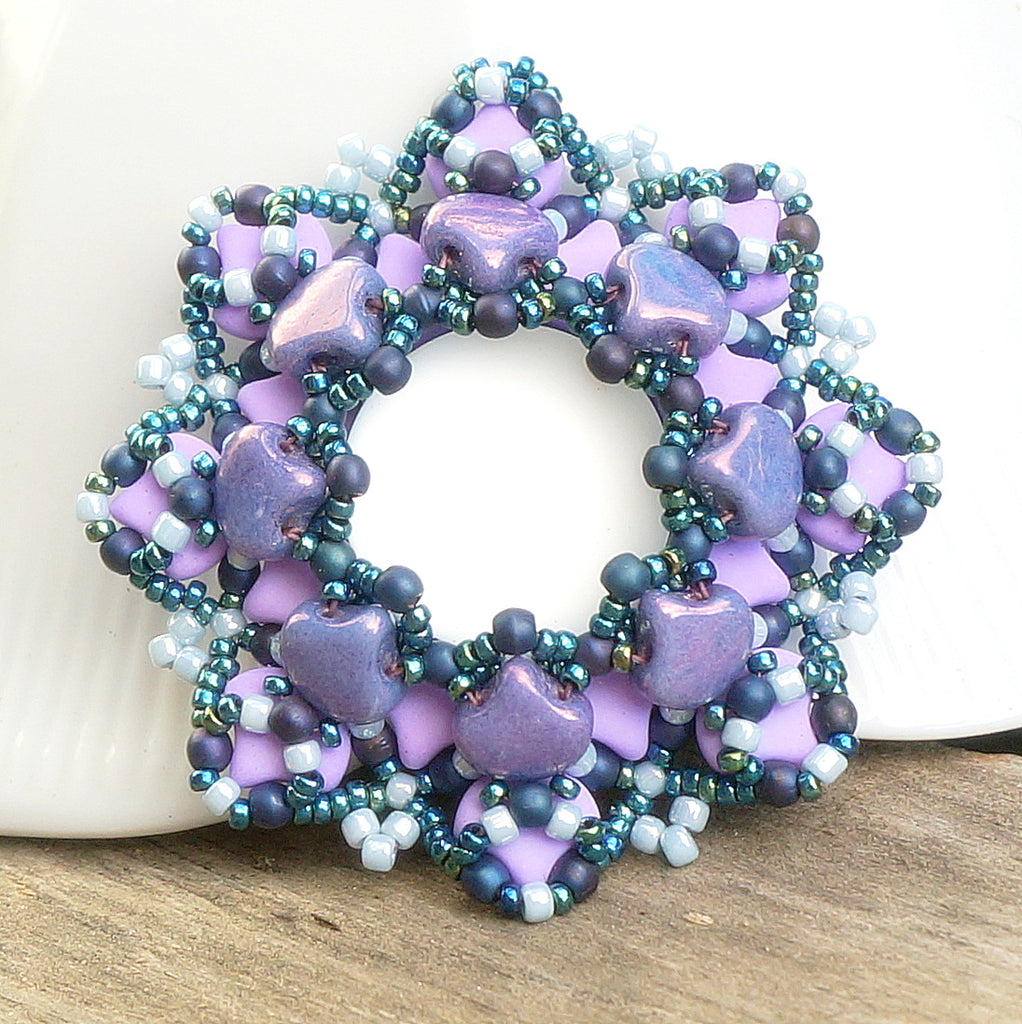 Winter Lotus Ornament Kit & Pattern