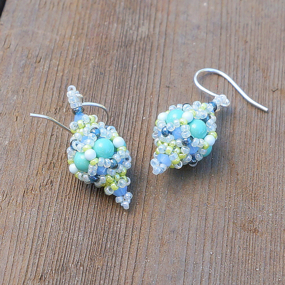 mini bead kit - Turkish Lantern Earrings