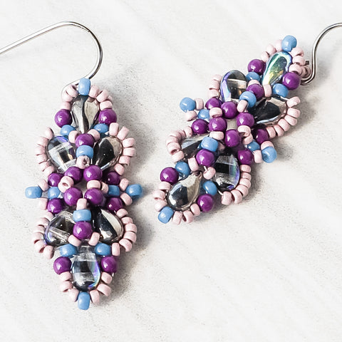 mini bead kit - Hourglass Earrings