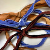 Hand-Dyed Silk Ribbon Trios