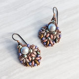 mini bead kit - Spanish Veil Earrings