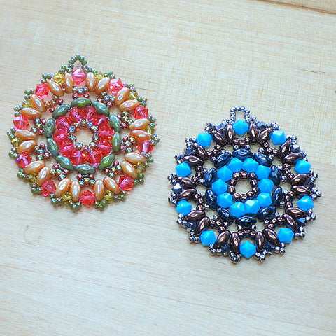 Mini bead kit - Kaleidoscope Pendant