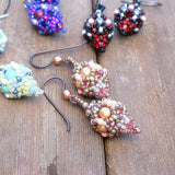 mini bead kit - Turkish Lantern Earrings